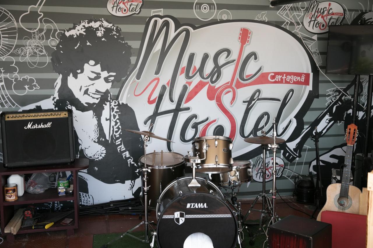 Music Hostel Cartagena (Adults Only) Ngoại thất bức ảnh